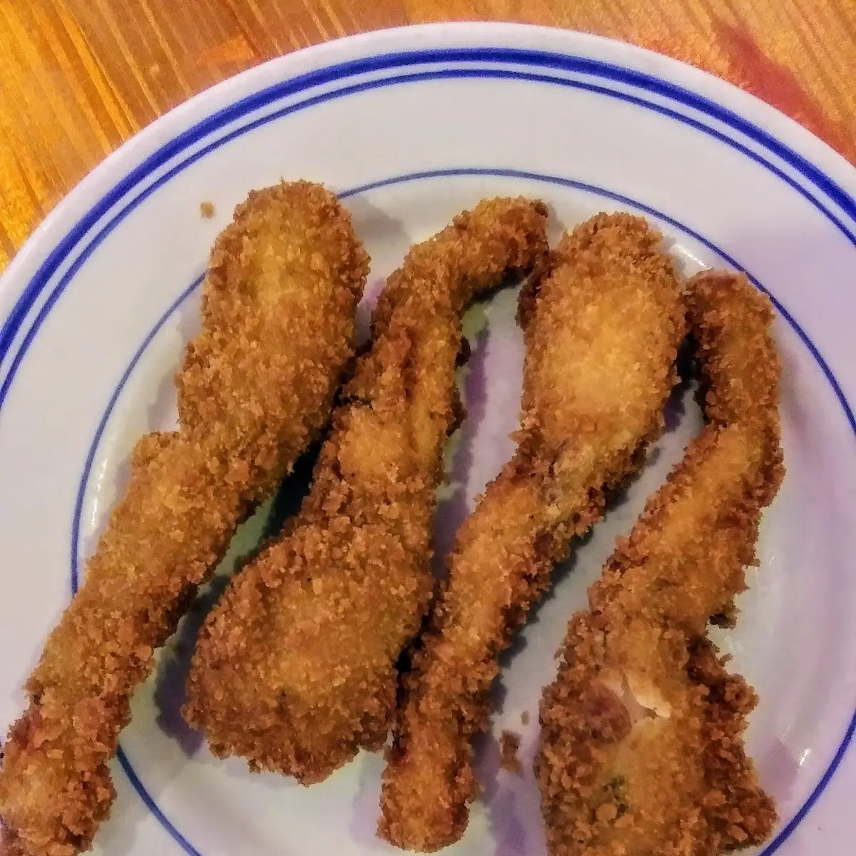 fried frog legs 10 炸甜鸡腿